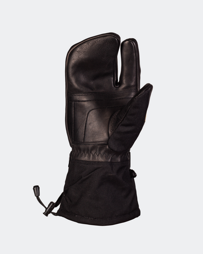 3-Finger-Handschuhe - Schwarz