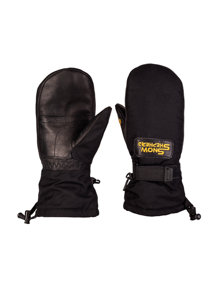 Gauntlet-Fäustlinge – Schwarz